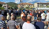 Протест блокира пътя за Гърция през Кресна