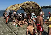 Близо 170 души преплуваха река Дунав край Свищов
