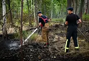 Две седмици бушува пожар в забранената зона на Чернобил