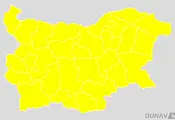 НИМХ обяви жълт код за цялата страна