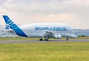 Легендарният Airbus Beluga кацна в Бургас