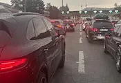 Километрични опашки на ГКПП Калотина