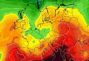 Tоплинен купол обхваща Европа