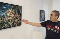 Боян Боцев съчетава изкуствен интелект и кукериди в Русе