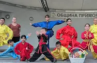 Деца от Русе изнесоха ушу спектакъл в Приморско