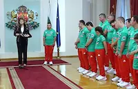 Илияна Йотова отличи спортисти със синдром на Даун