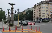 Ограничителни колчета спират нарушенията на Орлов мост