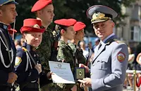 Випуск "Априлски" получи офицерски пагони във Велико Търново