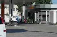 Първи кадри от катастрофата в бензиностанция в Русе