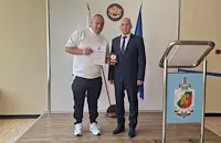 Наградиха трима мъже след тежка катастрофа