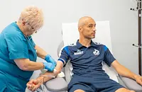 Футболистите на „Дунав“ дадоха личен пример с доброволно кръводаряване