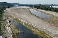 Нивото на Дунав е рекордно ниско
