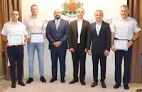 Четирима русенски полицаи получиха почетни грамоти