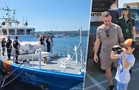 Гранична полиция представи специализирана техника на Морска гара