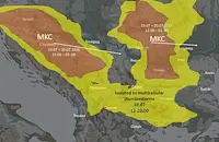 Формират се опасни явления над Балканите