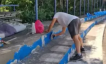 Докъде стигна ремонтът на Градския стадион?