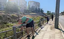 Общинска акция освежи крайречната зона в Бяла