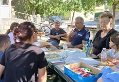 Учениците научиха важни правила за движение по пътищатаЛятната читалня за