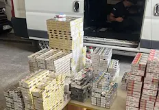 Предотвратиха износ на 7630 кутии цигари за ГерманияМитнически служители от