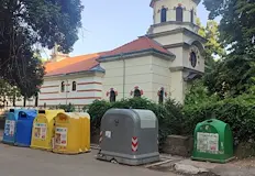 Местят контейнери до църквата заради филмовата продукцияОт пресцентъра на община
