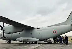Самолетът транспортира дете за спешна трансплантация в РимВоенен самолет Спартан