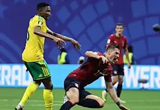 Джейдън Адамс игра на Световното първенство само преди две седмициЮжноафриканският