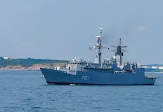 Минни ловци и авиация тренират отразяване на атакиКорабите от състава