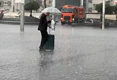 Европейската част на мегаполиса пострада най тежко от стихиятаМощна буря