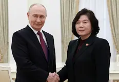 Руският президент се срещна с външния министър на Северна КореяРуският