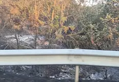 Екипи на пожарната се борят с огнената стихияДва отделни пожара