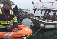 Автоматизирана система сменя спасителите в моретоАвтоматизиран спасителен дрон във формата