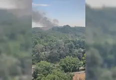 Запалени отпадъци вдигнаха на крак русенските пожарникариСлужители на Втора районна