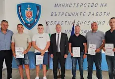 Директорът на ОДМВР София отличи спасителите от ГодечДиректорът на ОДМВР