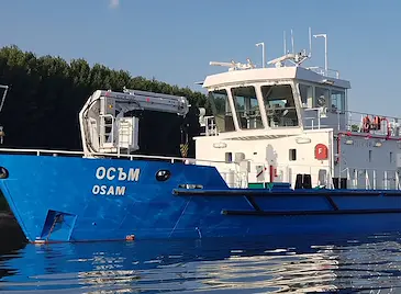 Ниското ниво на река Дунав затрудни корабоплаването