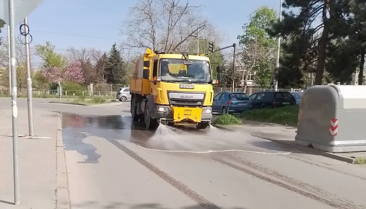 График за миене на улиците в Русе от 6 до 10 юли