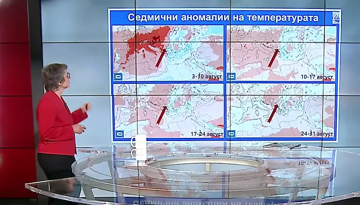 Разхлаждане и валежи се чакат след 18 август