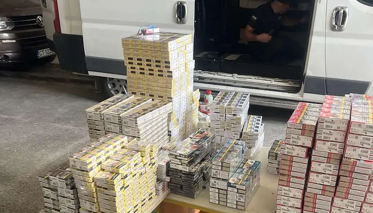 Предотвратиха износ на 7630 кутии цигари за Германия Предотвратиха износ на 7630 кутии цигари за Германия