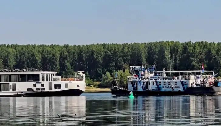 Швейцарският съд закъса в река Дунав край село Гомотарци