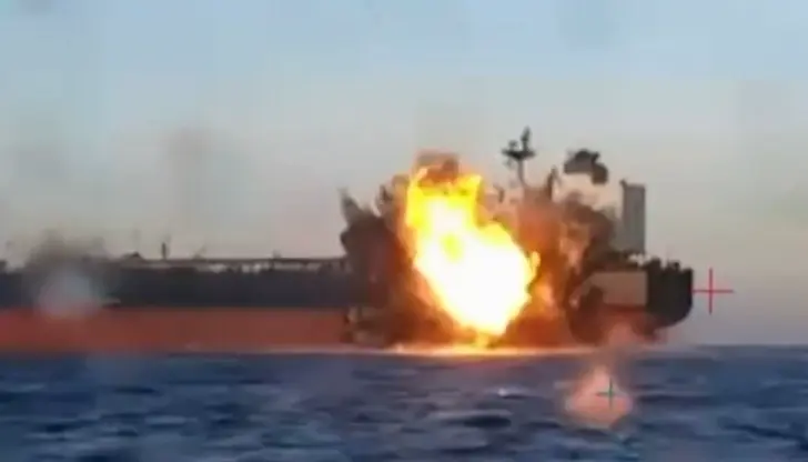 Нападение с дрон над турски кораб в Черно море