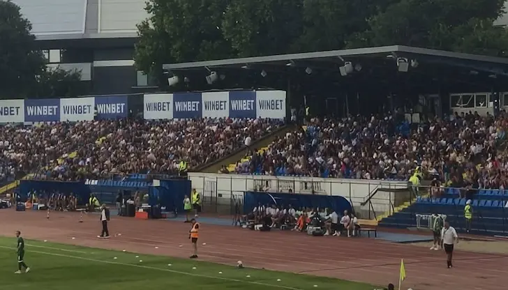 Лудогорец води на Дунав с 1:0 на полувремето