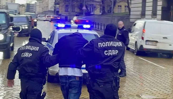 Задържаният мъж е с условна присъда за разпространение Задържаният мъж е с условна присъда за разпространение