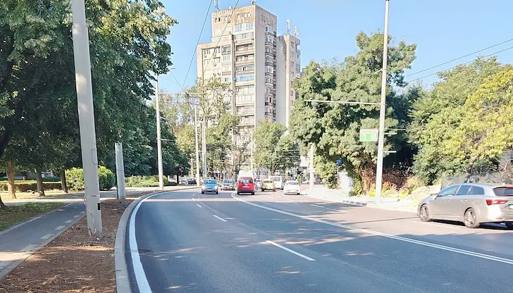 Община Русе продължава със значителни ремонти на пътната мрежа