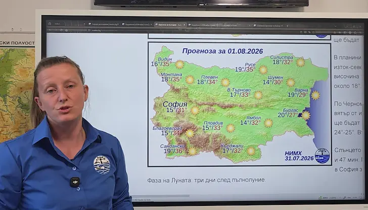 Очакват ни слънчеви почивни дни без валежи
