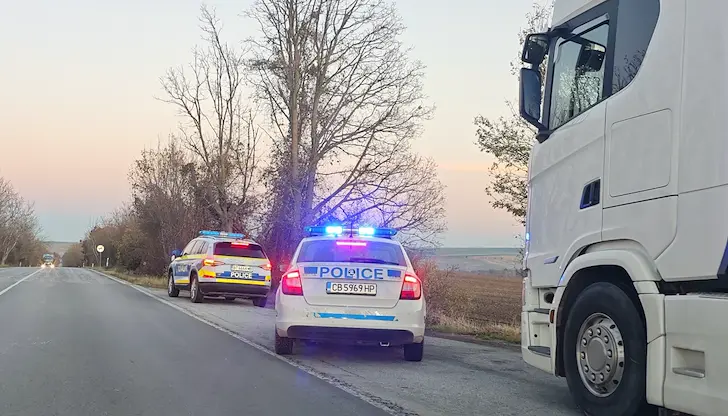 Дрогиран шофьор на ТИР заловен край Басарбово