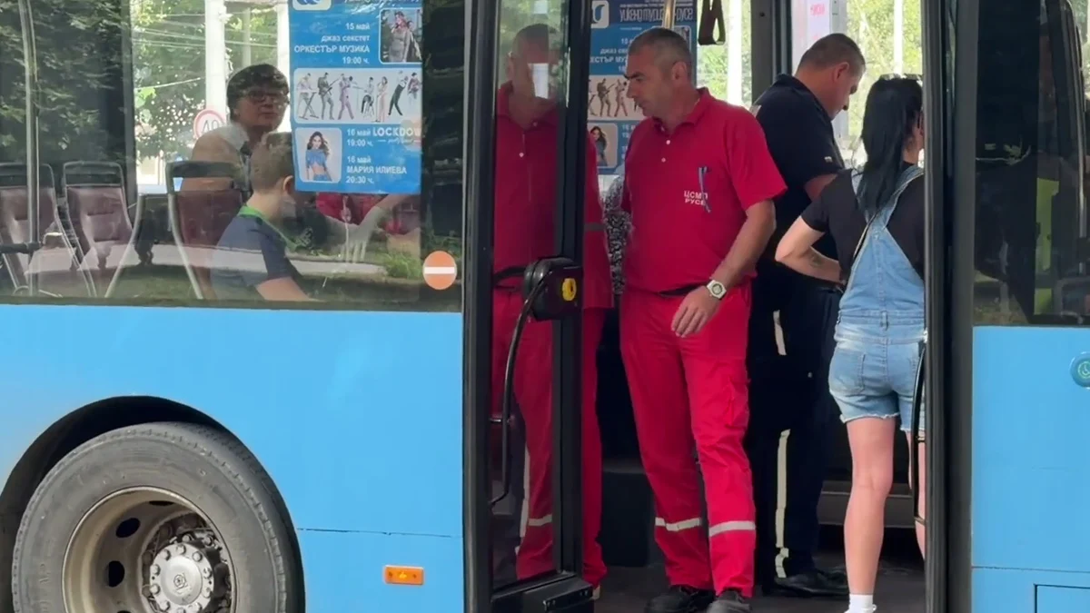 Инцидент с дете в автобус в Русе