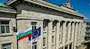 Окръжен съд - Русе отговори на критиките за новите пилони със знамена