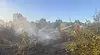 Пожар обхвана складова база край Слънчев бряг