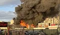Пожар в сервиз за газови уредби във Варна