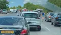 Катастрофа затвори пътя Русе - Разград