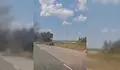 Горяща кола затрудни движението по магистрала "Хемус"